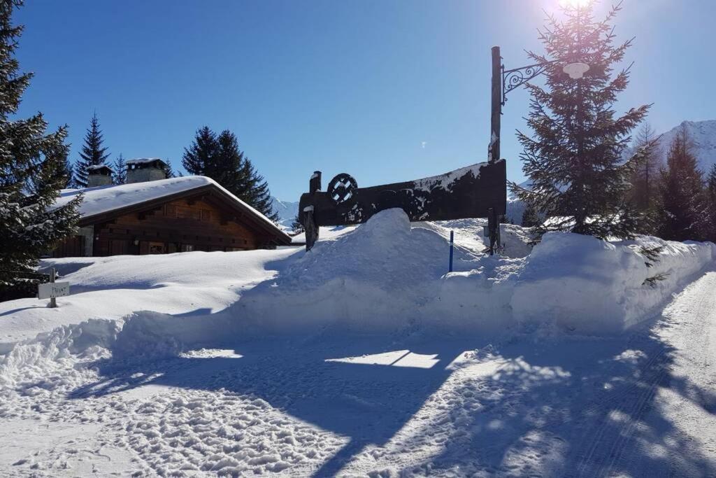 Chalet Wulli In Der Naehe Der Skianlagen Савоньин Экстерьер фото